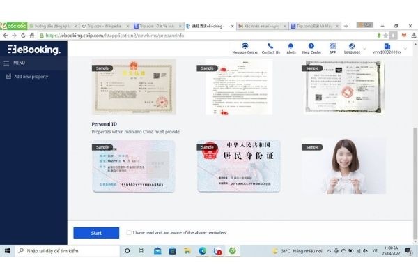 TẠO MỞ TÀI KHOẢN CTRIP