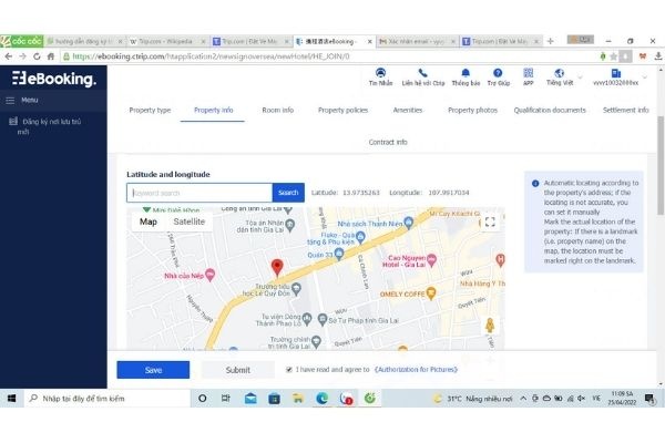 TẠO MỞ TÀI KHOẢN CTRIP