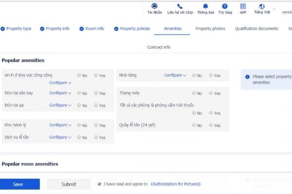 TẠO MỞ TÀI KHOẢN CTRIP