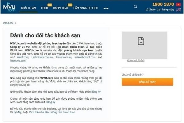 TẠO MỞ TÀI KHOẢN IVIVU