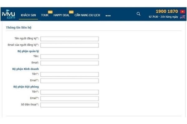 TẠO MỞ TÀI KHOẢN IVIVU