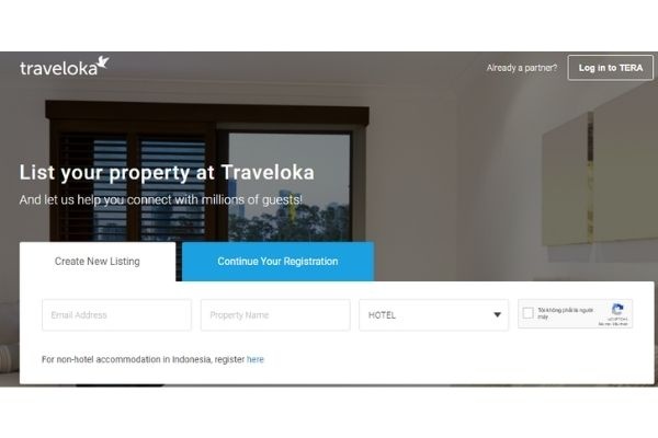 TẠO MỞ TÀI KHOẢN TRAVELOKA