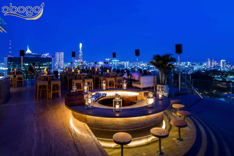 Không gian sang trọng của quầy Lounge