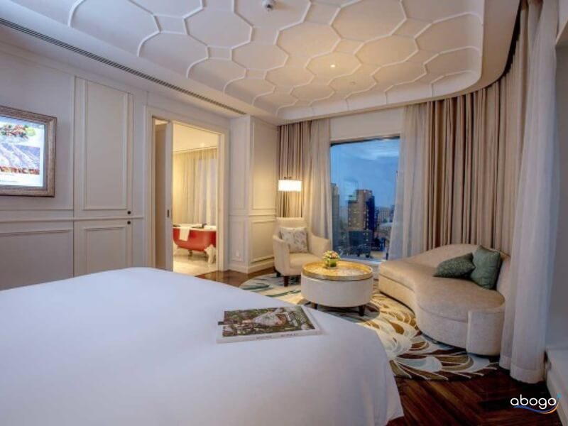 Căn phòng Junior suite tiện nghi hiện đại
