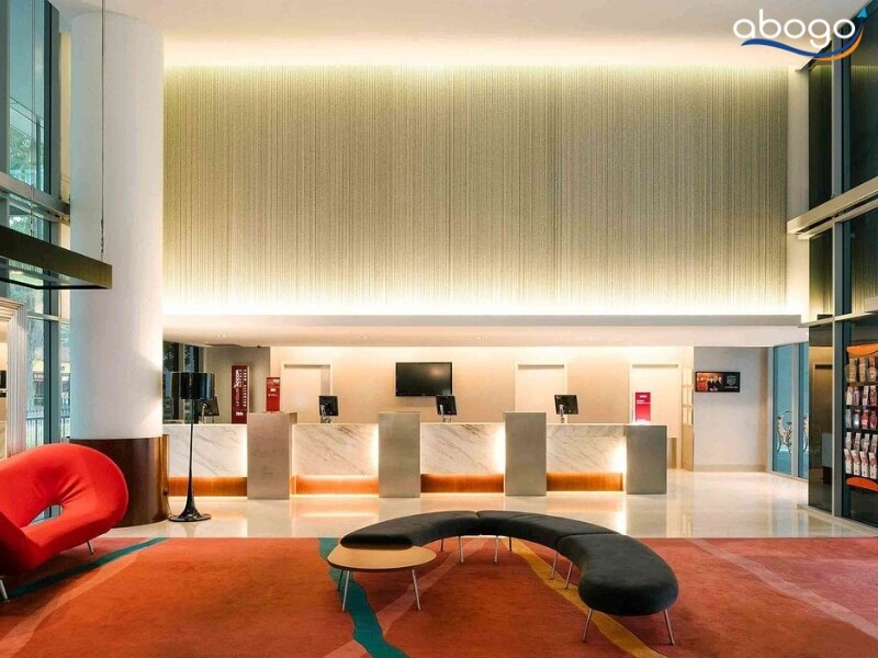 thiết kế lobby khách sạn 3 sao