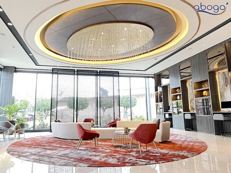 thiết kế lobby khách sạn 4 sao