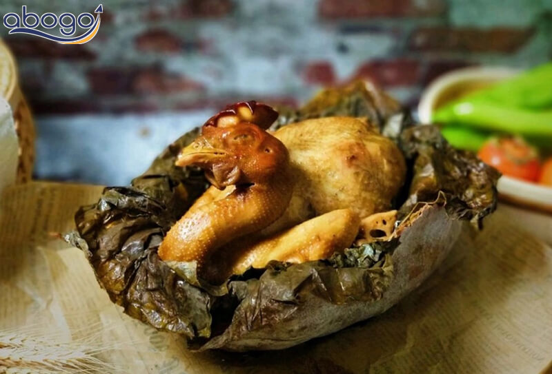 gà nướng đất sét