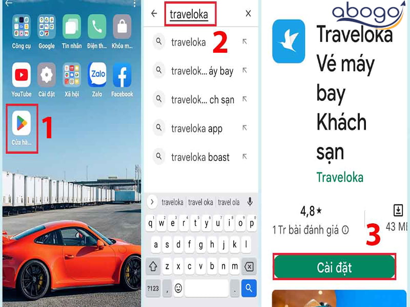 Đăng kí và đăng nhập tài khoản Traveloka