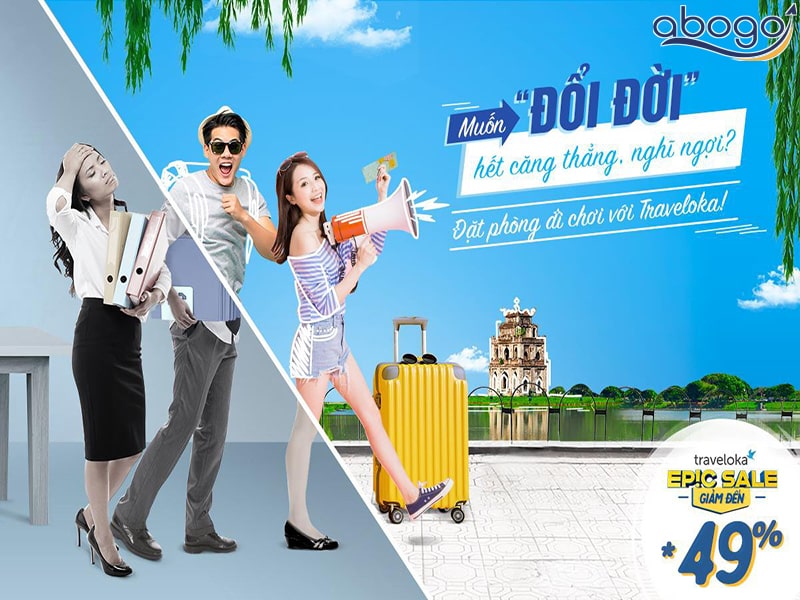 Đặt phòng đi chơi tiết kiệm thời gian công sức cùng Traveloka đặt phòng