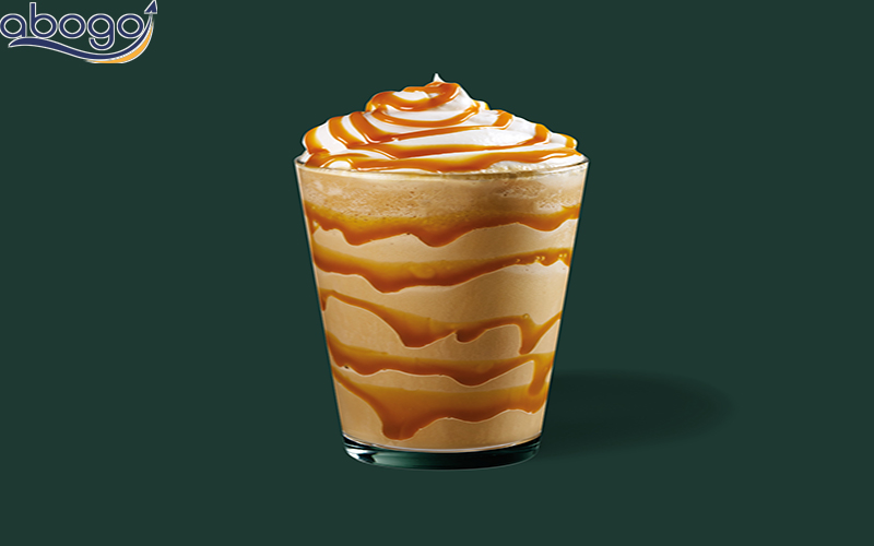 Phần sốt Caramel tạo nên sự đặc biệt của loại đồ uống này