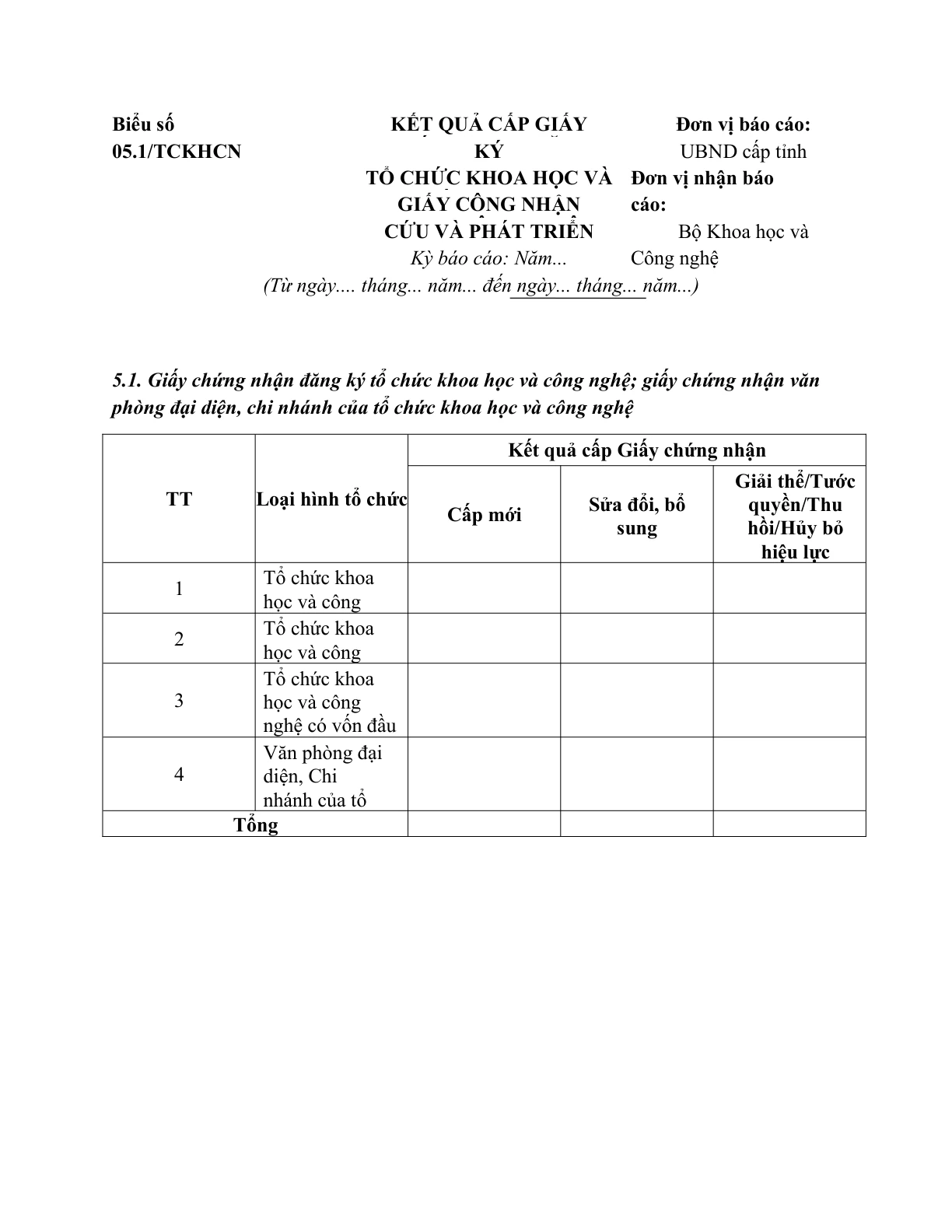 MẪU BÁO CÁO GIẤY CHỨNG NHẬN DOANH NGHIỆP THÀNH LẬP MỚI TỪ DỰ ÁN SẢN XUẤT SẢN PHẨM CÔNG NGHỆ CAO