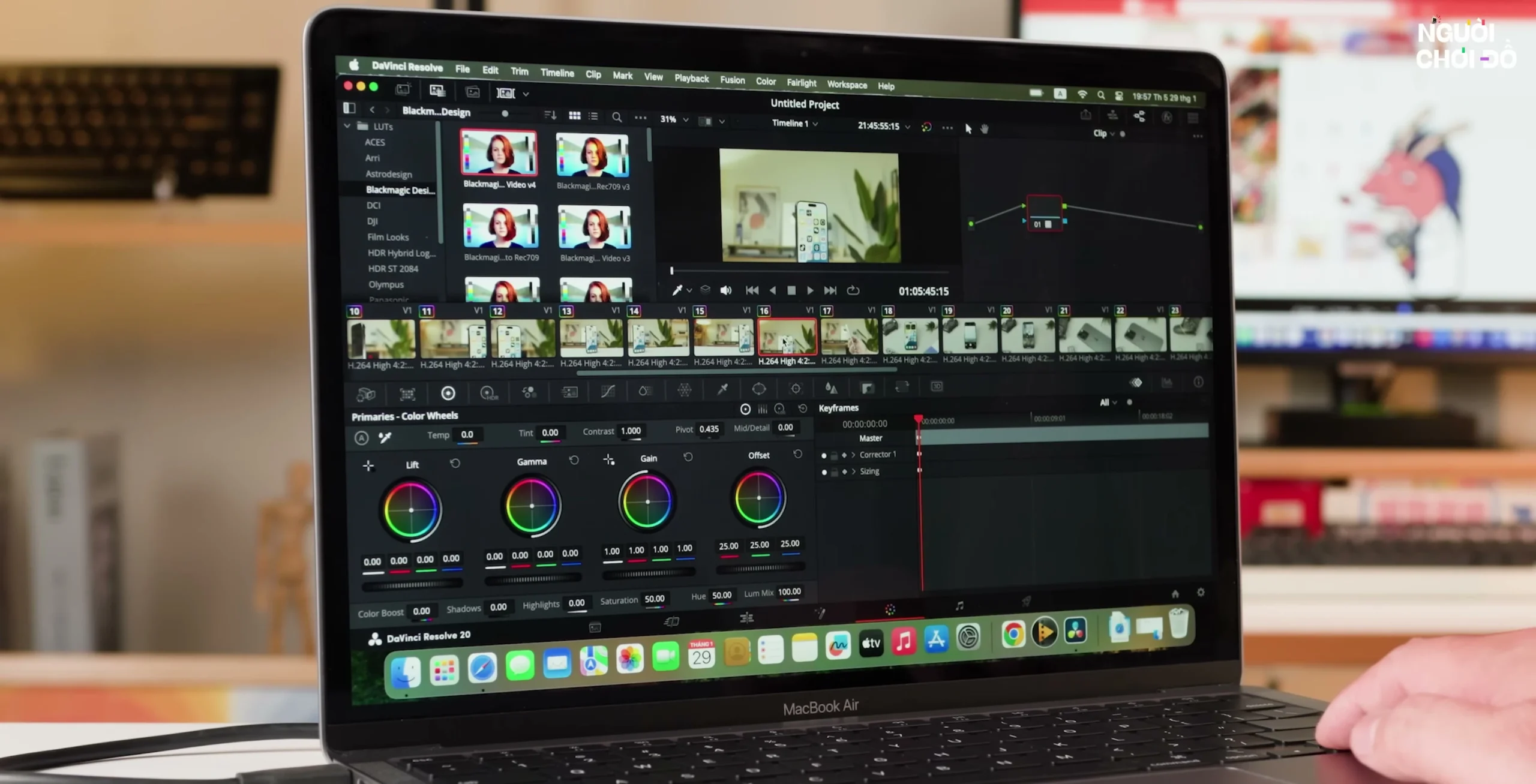 Hiệu năng chip M1 trên MacBook Air