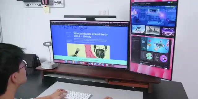 Khả năng kết nối và setup không gian làm việc tối giản