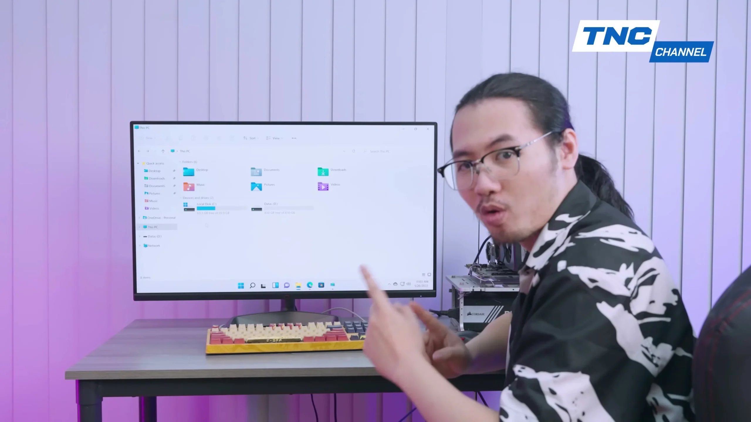 Giao diện quản lý ổ đĩa Disk Management