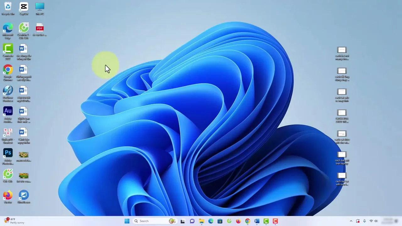 Giao diện Microsoft Word kiểm tra máy in