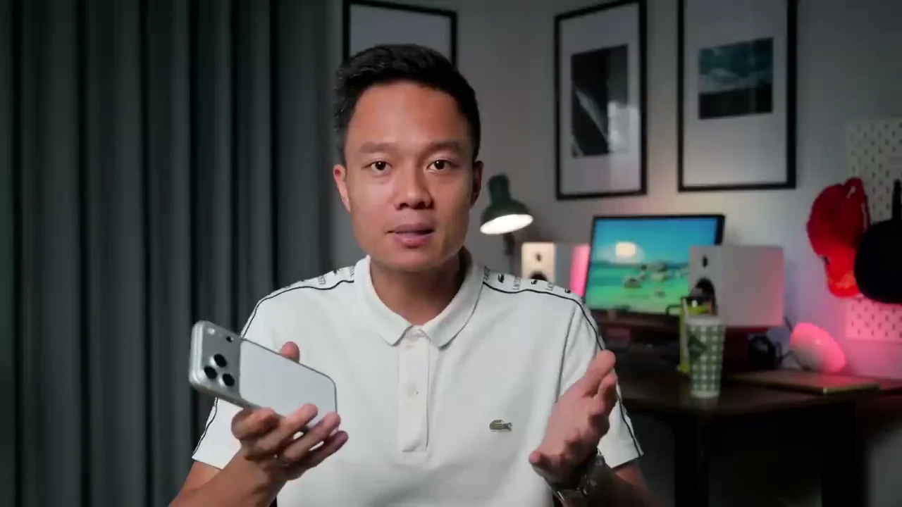Màn hình hiển thị biểu đồ hiệu năng chip A19 Pro