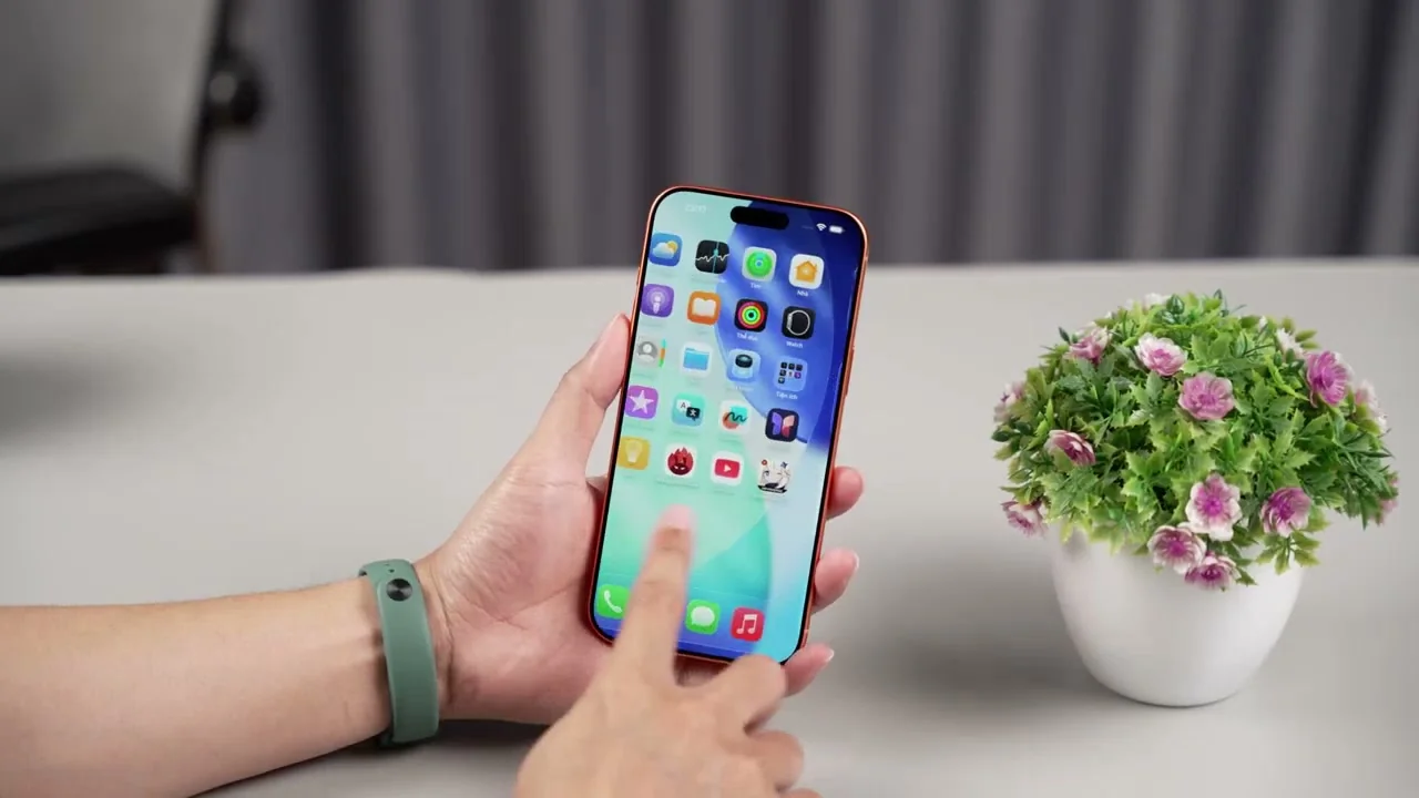 Trình duyệt mở bảng thông số hiệu năng