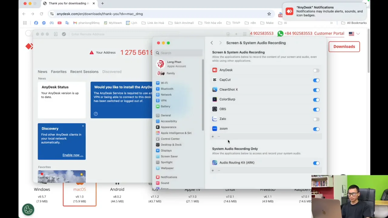 Abrir el instalador y arrastrar a Aplicaciones Abrir el instalador y arrastrar a Aplicaciones