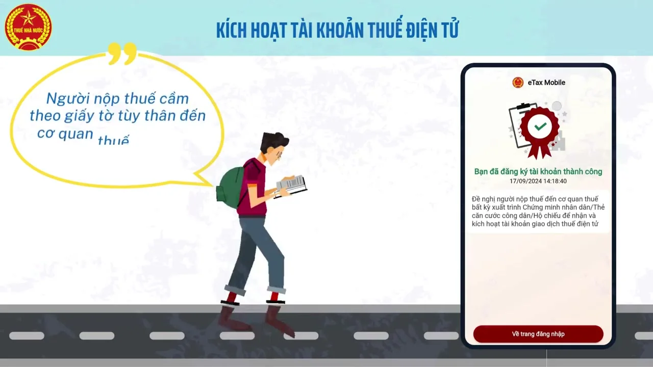Test tính năng nộp thuế điện tử
