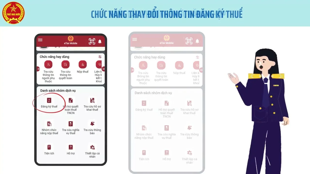 Đăng nhập và quản lý thông tin