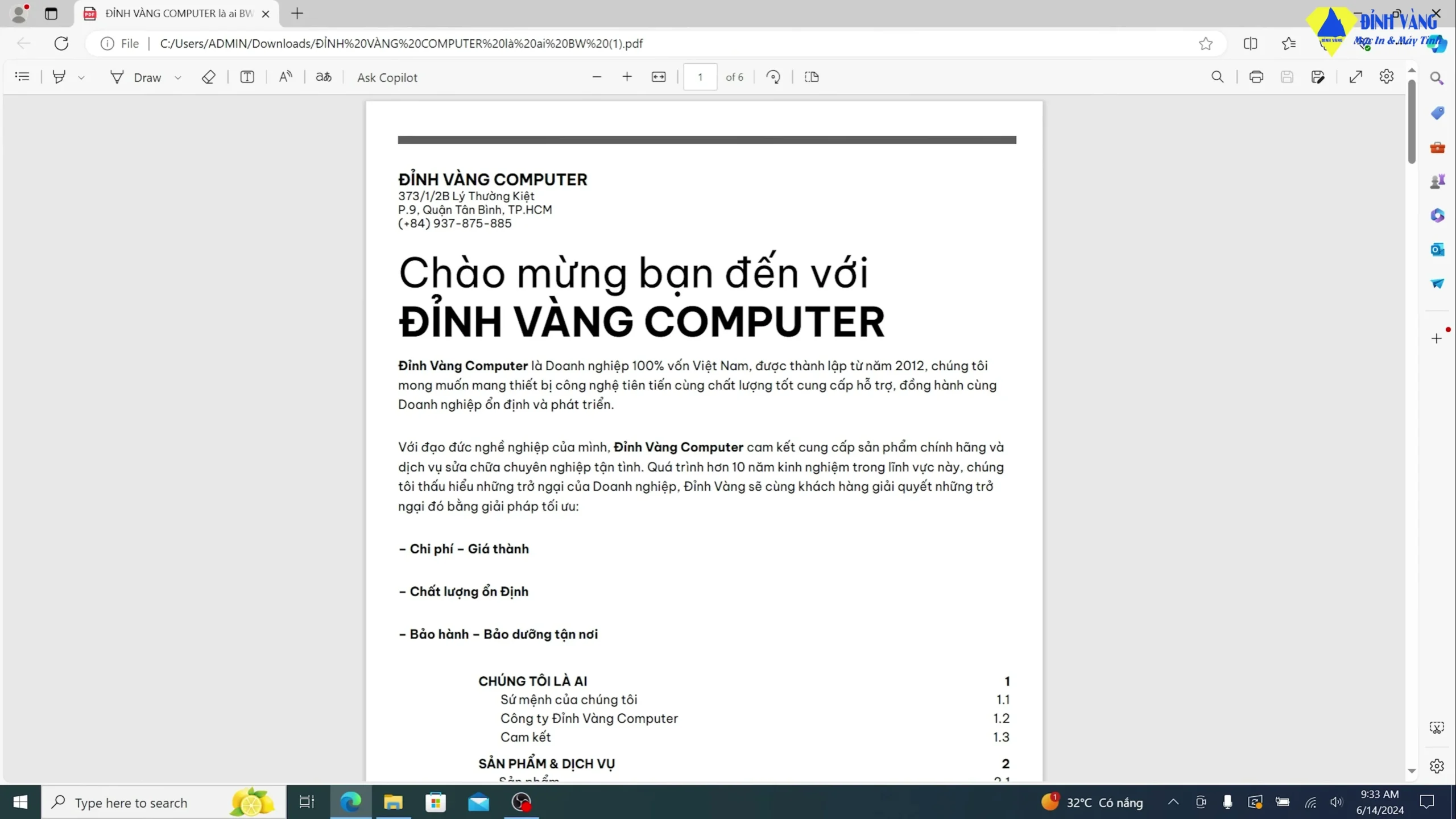 Thông tin liên hệ hỗ trợ kỹ thuật
