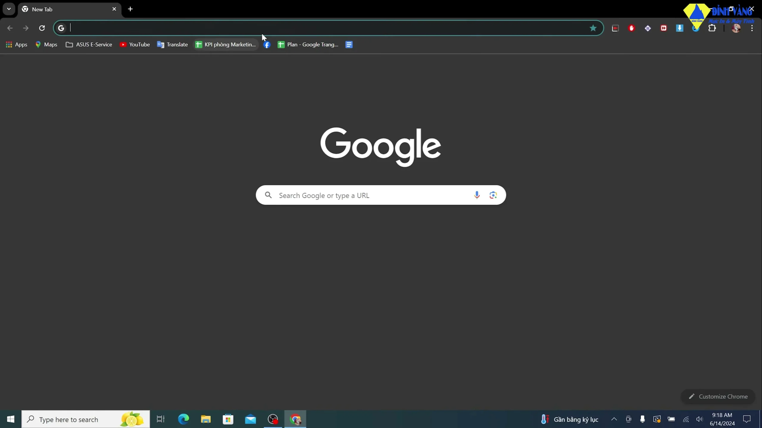 Tìm kiếm driver trên trình duyệt Google