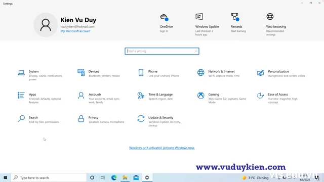 Chạy file Setup với quyền Admin