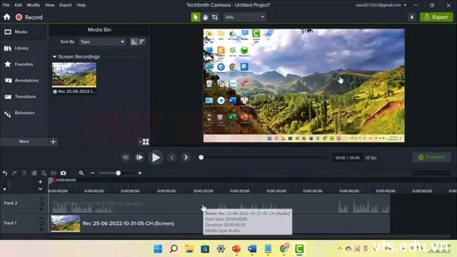 Chèn chữ, hiệu ứng chữ Annotations và Behaviors sinh động