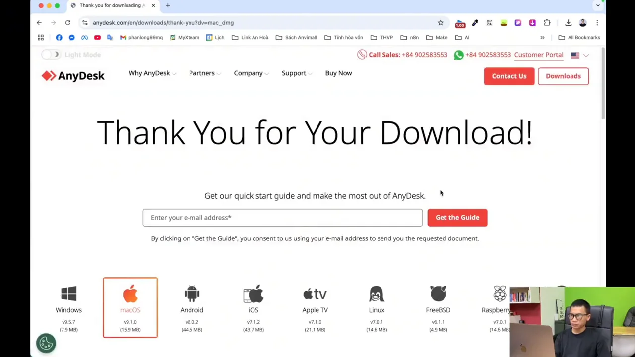 Đánh giá quy trình tải bộ cài đặt AnyDesk từ trang chủ Đánh giá quy trình tải bộ cài đặt AnyDesk từ trang chủ