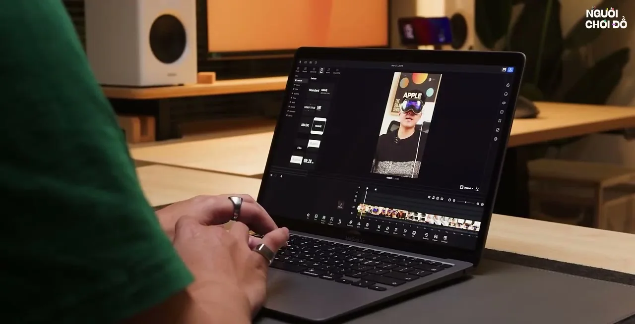 Trải nghiệm gõ phím và Trackpad