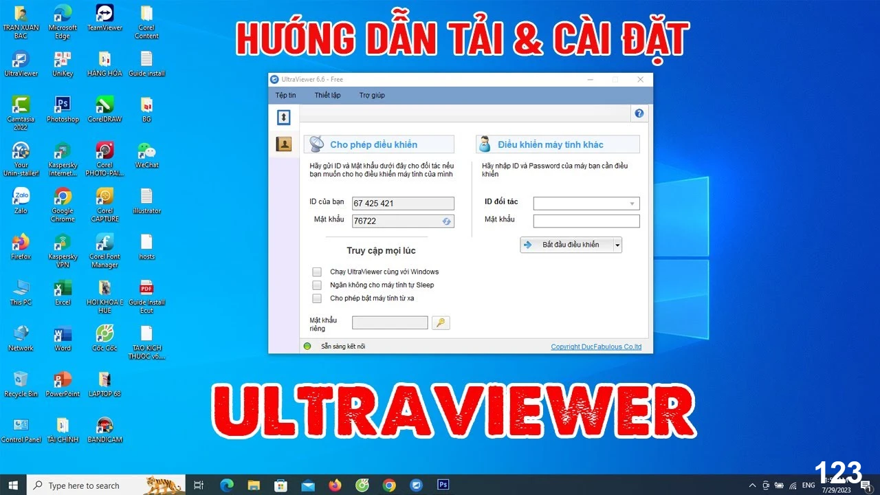 Kiểm tra giao diện và ID/Mật khẩu