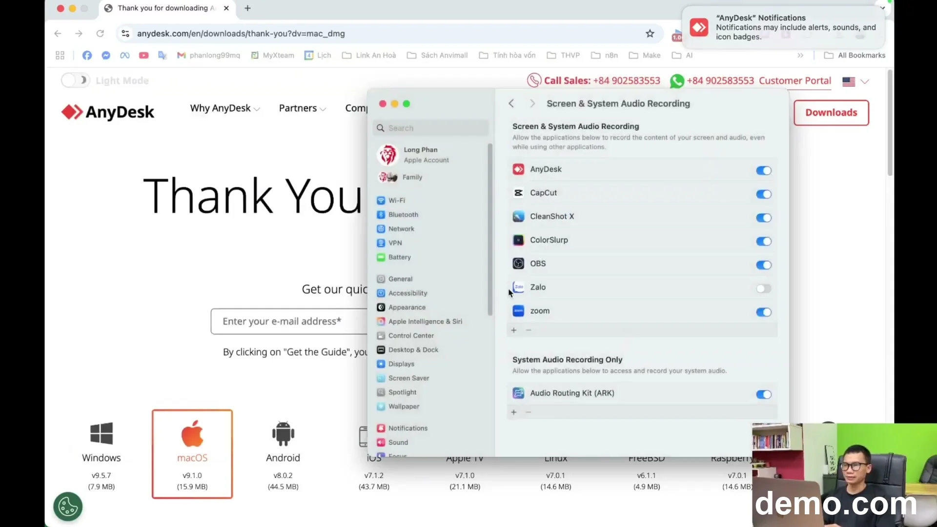 Launch AnyDesk Application Launch AnyDesk Application