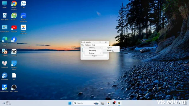 Lựa chọn loại chuột và kiểu click