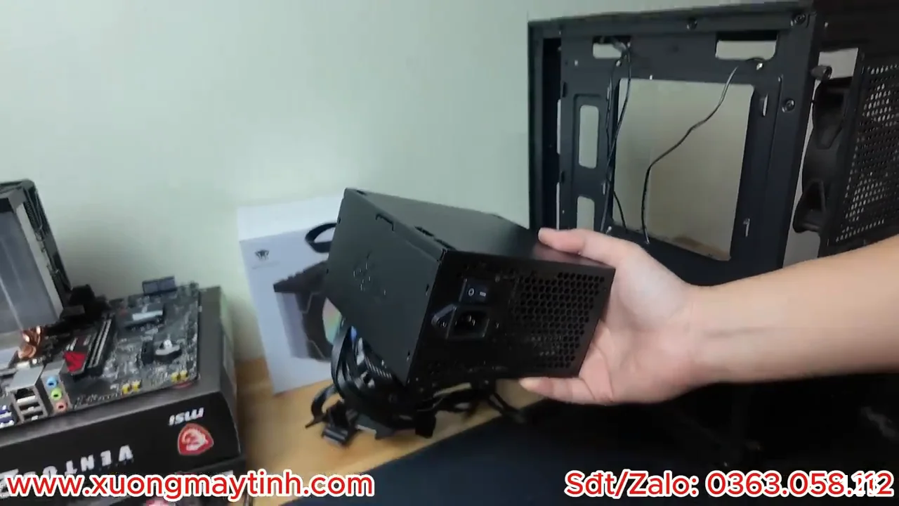 Preparing the PC case and power supply Preparing the PC case and power supply