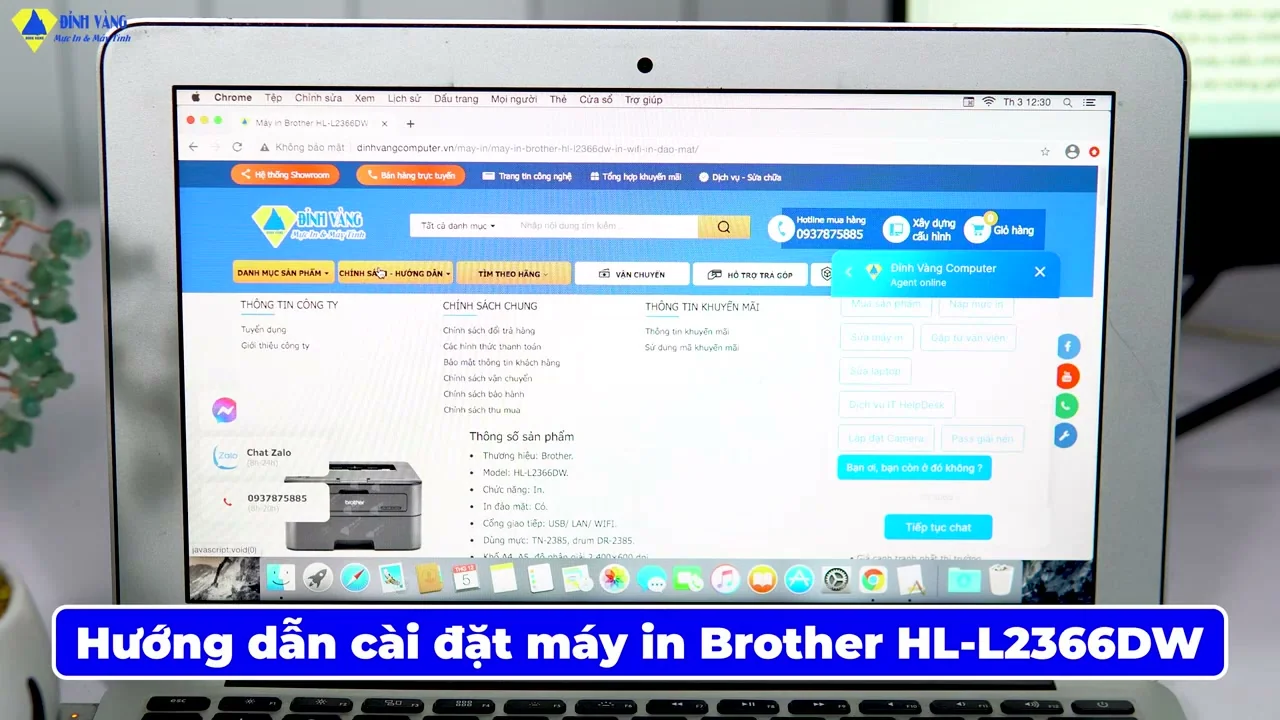 Chuẩn bị và kiểm tra kết nối