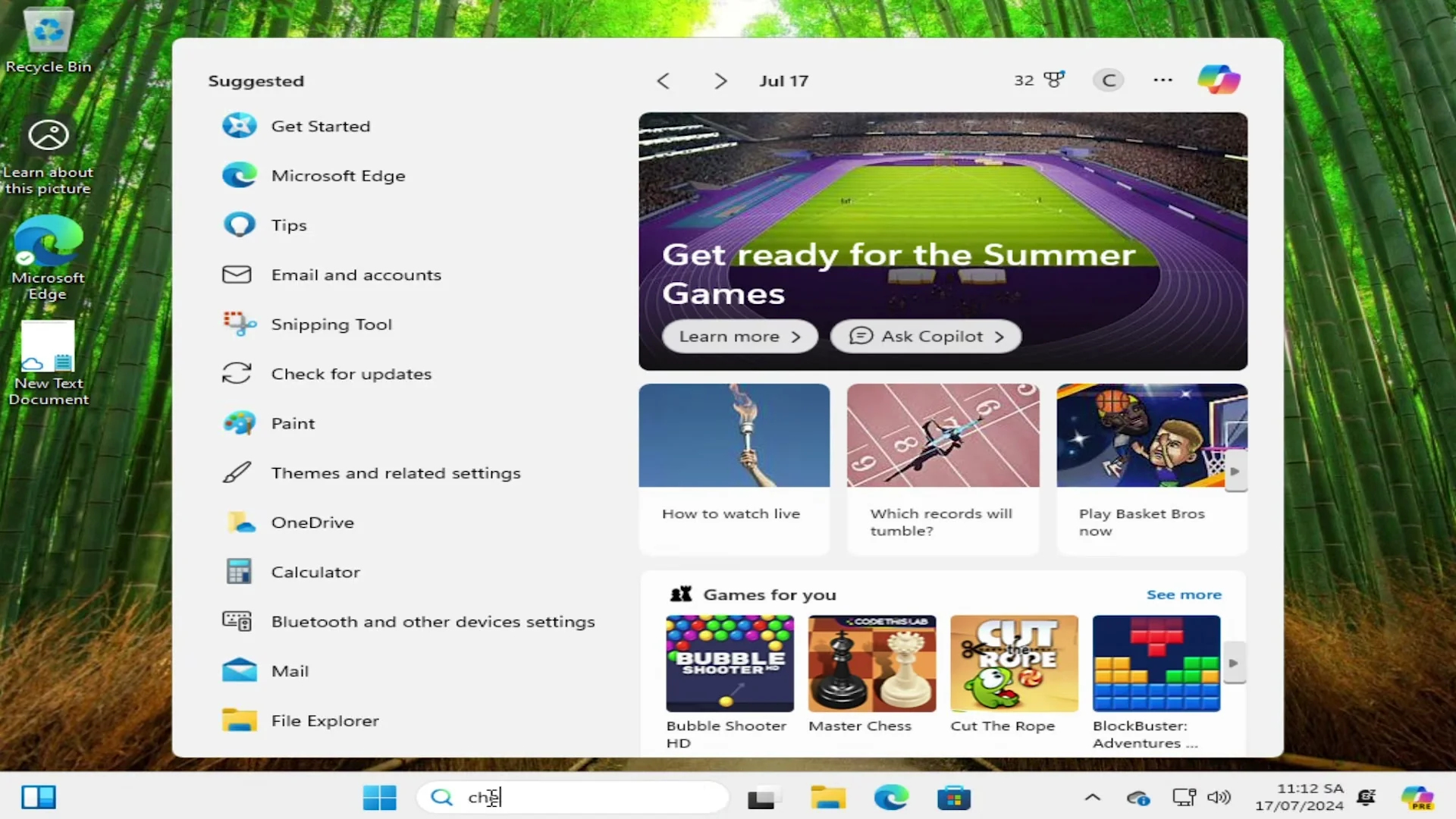 Màn hình Desktop Windows 11 mới