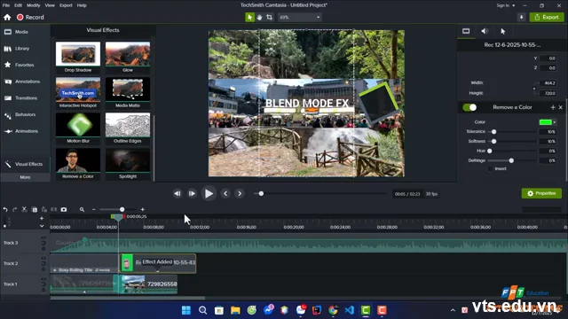 Cắt ghép video cơ bản trên Timeline