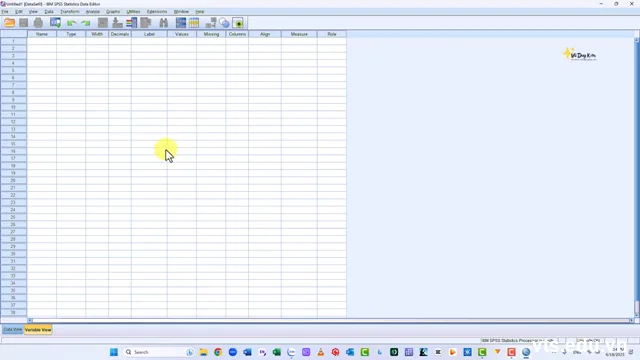 Giới thiệu phần mềm SPSS 25 và chuẩn bị