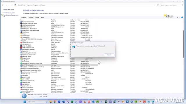 Truy cập thư mục setup và chạy file Setup