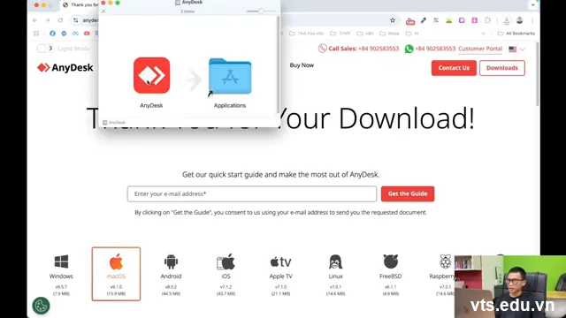 Tải xuống file cài đặt cho macOS Tải xuống file cài đặt cho macOS